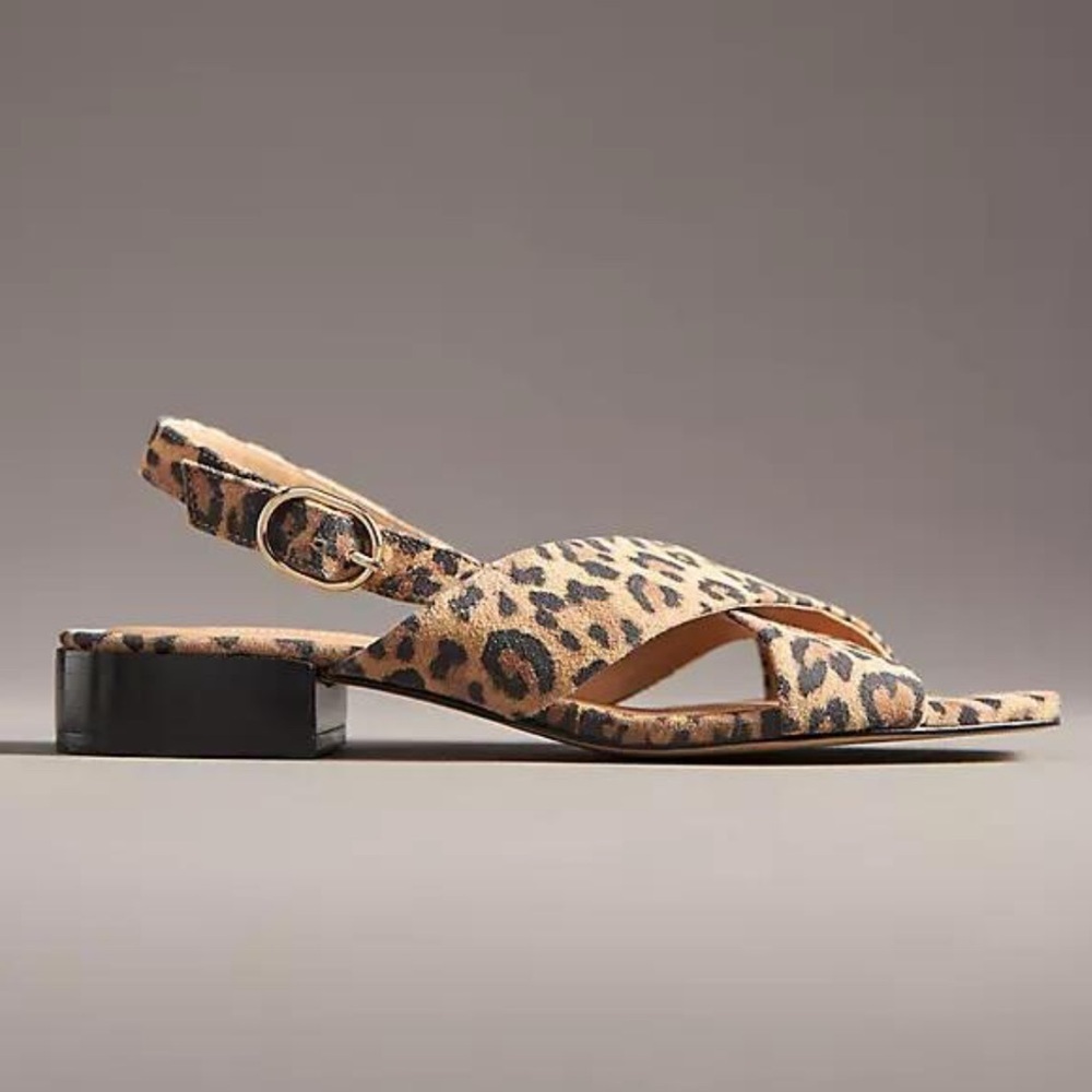 Maeve By Anthropology Crisscross Slingback Sandals